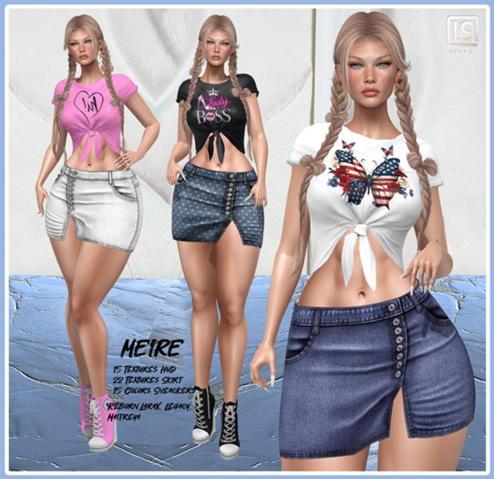 WEEK SALE [LS] MEIRE SET