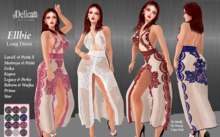 Delicatt Couture - ELLBIE LONG DRESS - FEB.17♥2026♥