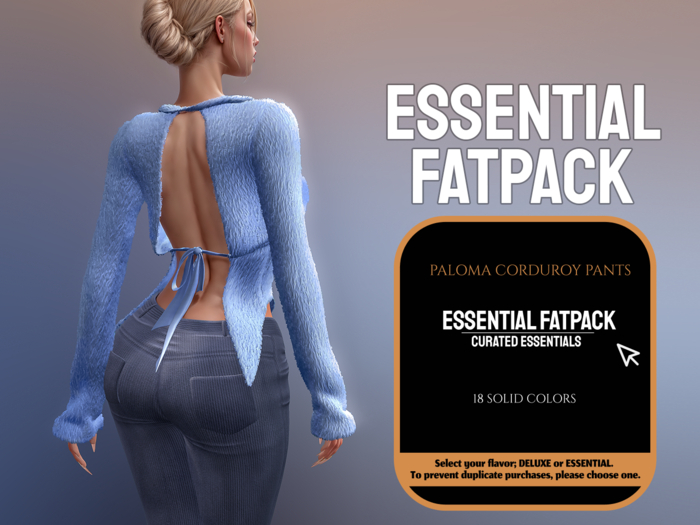 TORI TORRICELLI // Paloma Pants // ESSENTIAL FATPACK