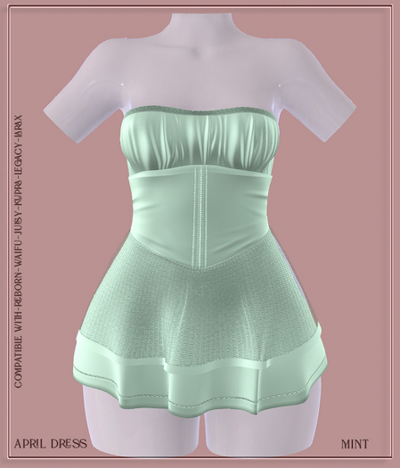 -LAL-April Dress  [MINT]