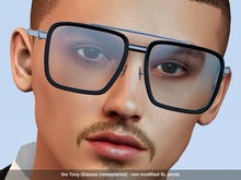 Tony Rectangular Glasses