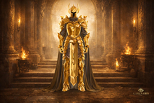 Golden Guardian Armor Statue