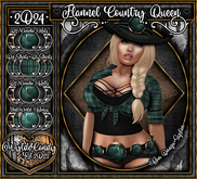 Applier Fit: Flannel Country Queen - [Slushee] - Bom - Omega - System - Wylde Candy