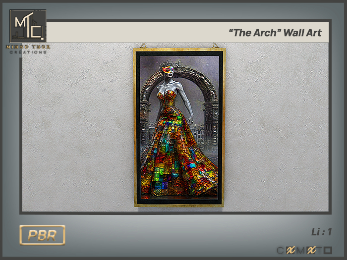 "Street Color / The Arch" wall art