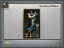 "Color Dance" Wall Art
