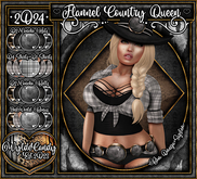 Applier Fit: Flannel Country Queen - [Mallow] - Bom - Omega - System - Wylde Candy
