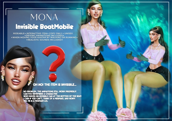 MONA - Invisible BoatMobile (AutoUnpack)