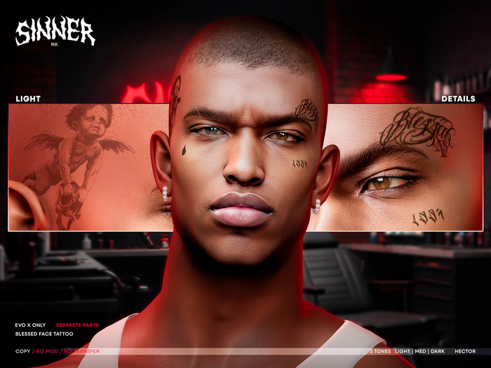 BLESSED FACE TATTOO [EVO X]