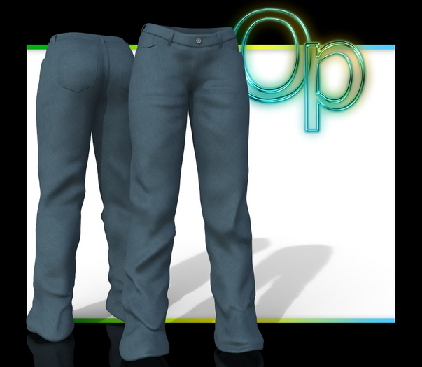 Jeans Long Pants Reborn Turqoise