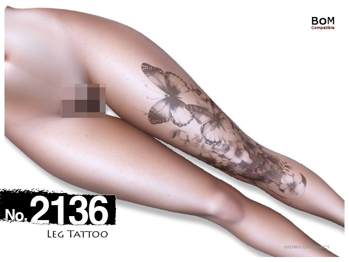 (Leg Tattoo) No.2136