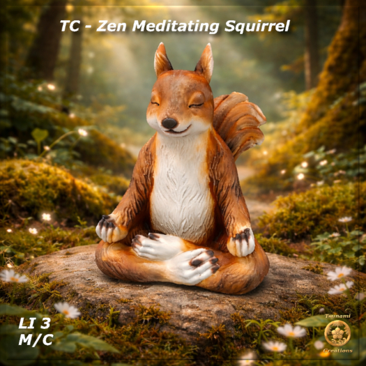 TC - Zen Meditating Squirrel