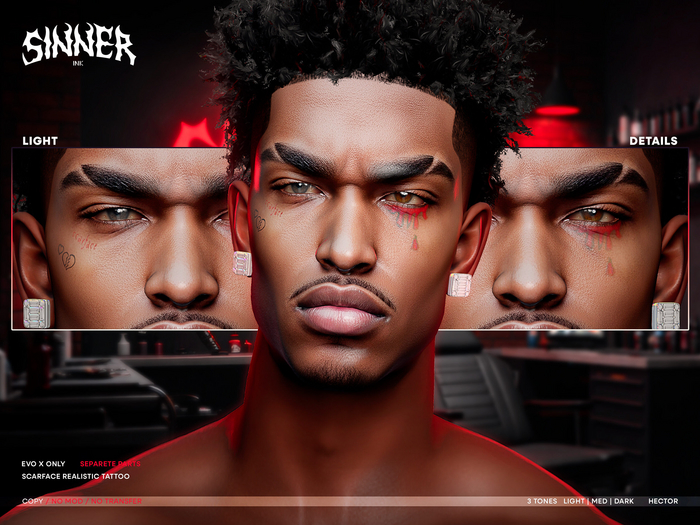 SCARFACE TATTOO [EVOX]