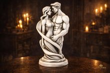 Romantic Marble Couple Statue