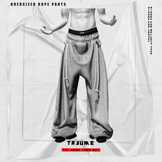 [Traume] Oversized Rope Pants 03