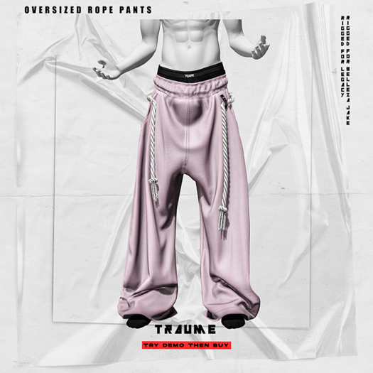 [Traume] Oversized Rope Pants 04