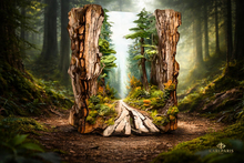 Ancient Magic Scroll Portal Wall Decor