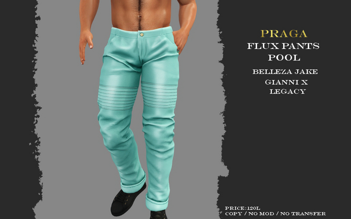 Praga Flux Pants - Pool