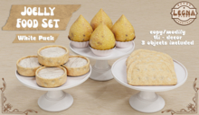 - Legna - Joelly Food Set (White Pack)