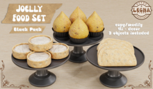 - Legna - Joelly Food Set (Black Pack)