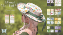 {Alma} Muni Hat V2 (Flowers Pack)