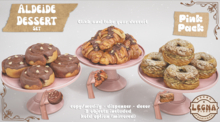 - Legna - Aldeide Dessert Set (Pink Pack)