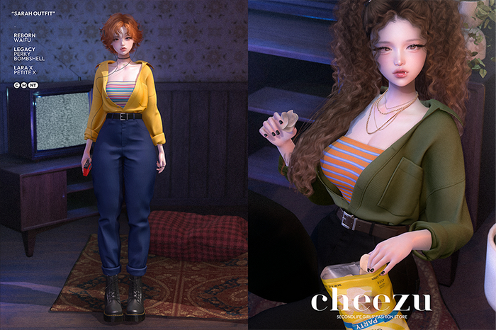 cheezu. sarah outfit : lara X