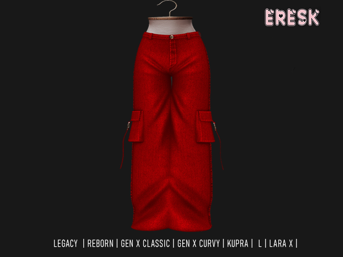 Eresk :: Ranilla Pants  Red (ADD)
