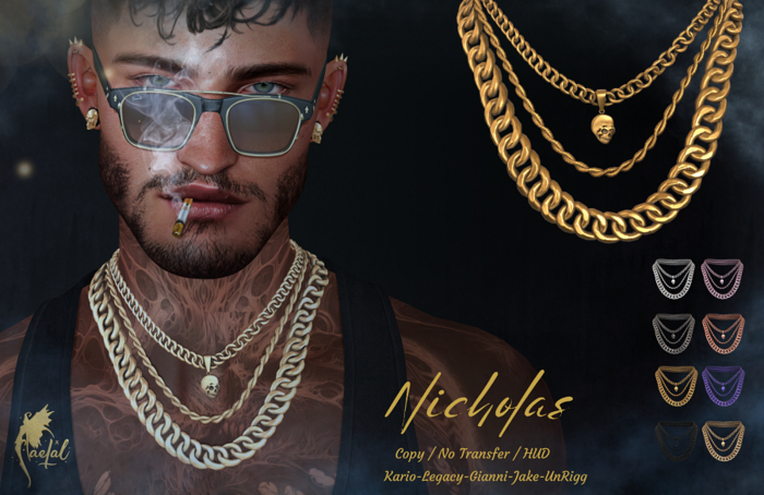 FaeTal - Nicholas Necklace Male