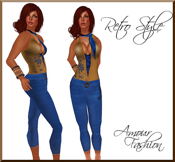 ✦ CLEARANCE SALE ✦ Amour Fashion - Retro Style Outfit - M/B