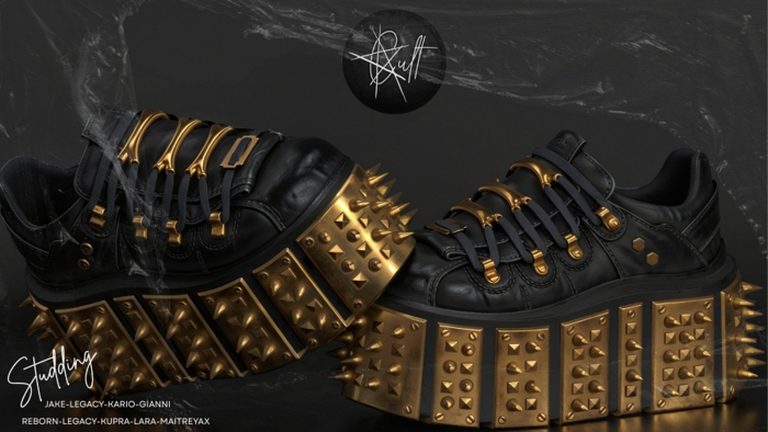 : CULT : Studding Unisex Shoes Fatpack