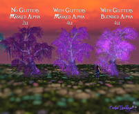 Fantasy Glitter Trees ~Violet~ Low LI ~ PROMO PRICE LIMITED TIME