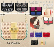 Garbaggio // Studded Bag - Pastels