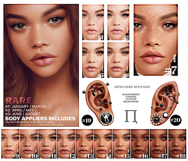 #7  [PUMEC]  -  TONYA  - APRIL --- CATWA app.