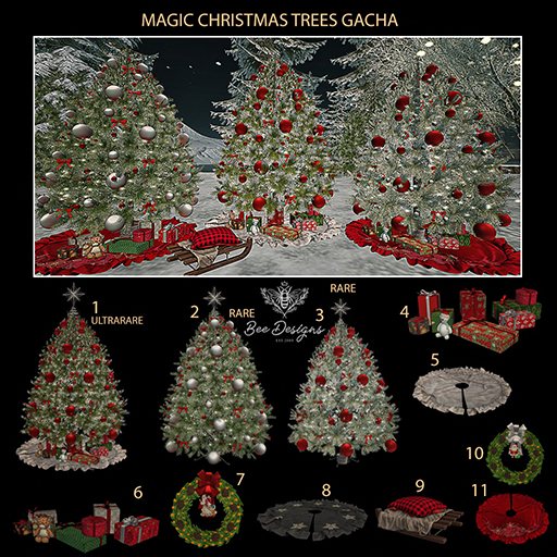 08 Bee Designs Magic Christmas Tree