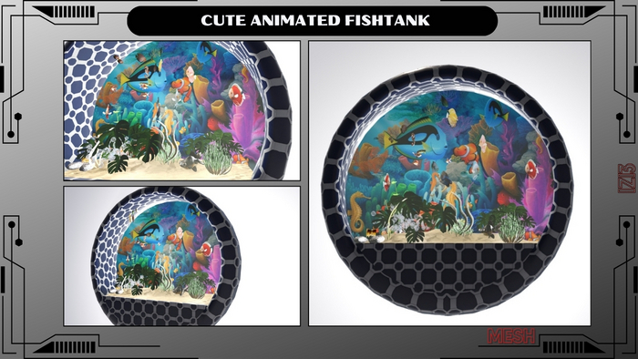 CUTE ANIMATED FISHTANK COPY MODIFY