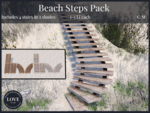LOVE - BEACH STEPS