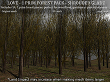 LOVE - 1 PRIM FOREST PACK - SHROUDED GLADE