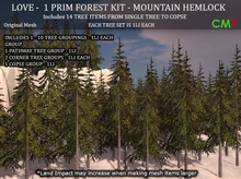 LOVE - 1 PRIM FOREST - MOUNTAIN HEMLOCK