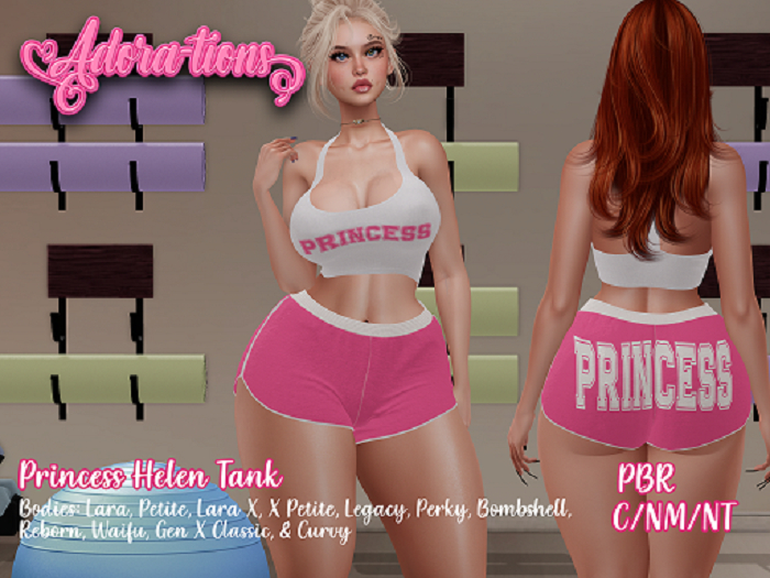 Adora-tions - Princess Helen Tank