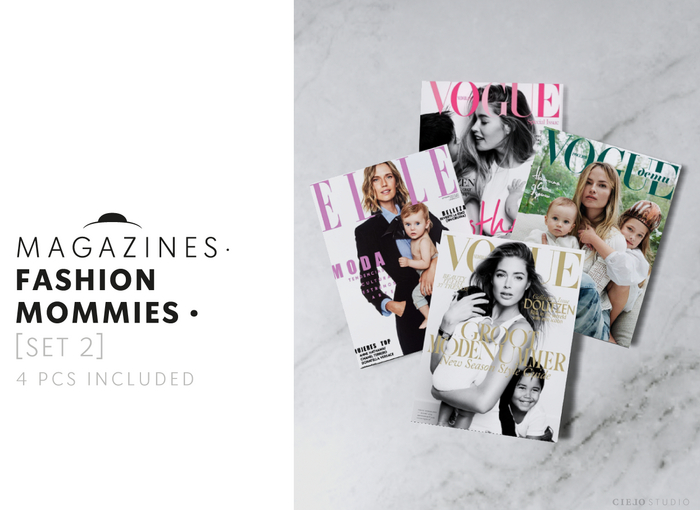 CIELO STUDIO - Magazines FASHION MOMMIES (SET 2)