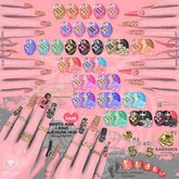 *PL* GLAMOUROUS // toe nail app (BOX)