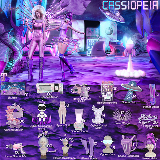 07. Cassiopeia Cyber Companion RARE