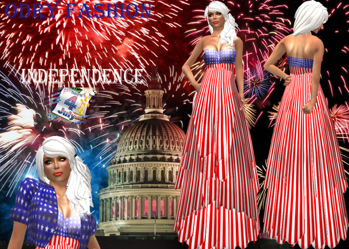 *INDEPENDENCE* SEXY DRESS
