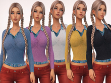 Sweater Shirt Combo