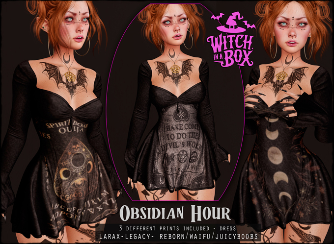[Witch In A Box] Obsidian Hour Dress