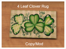 *CC* 4 Leaf Clover Rug 