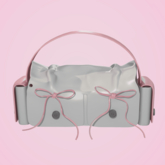 #Loveholic - Holly Bag (White/Pink)