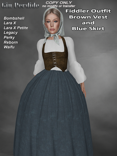 Fiddler Brown Outfit 