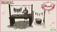 !MG! - Medieval - Fish Stall - Boxed