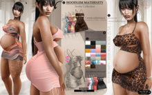Hoodlem - Maternity Scotty Collection  (Babybump+, REBORN+BORK)